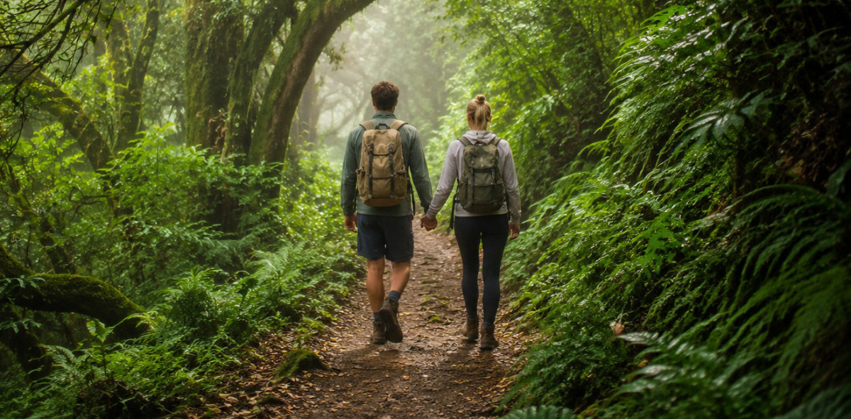 Wandern im Lorbeerwald auf La Palma